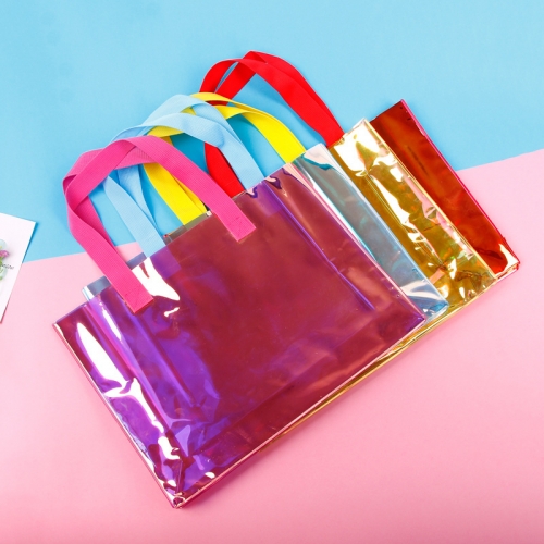 PVC Tote Bag with Nylon Handle